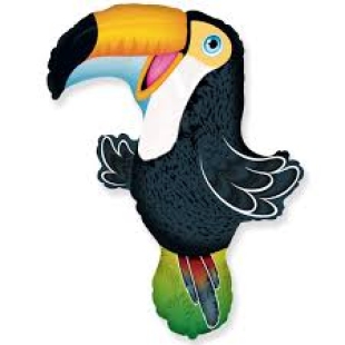 Фольгированный шар &quot;Тукан&quot; фото