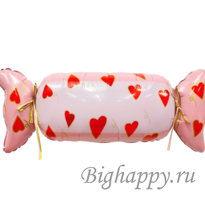 Шар Конфета с сердечками