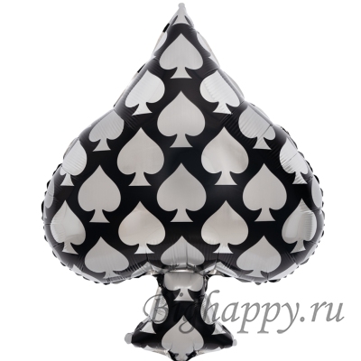 Фольгированный шар Масть в картах, покер