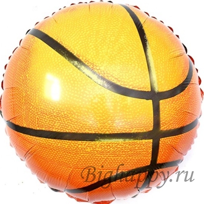 Фольгированный шар Мяч  баскетбольный, теннисный, футбольный, волейбольный