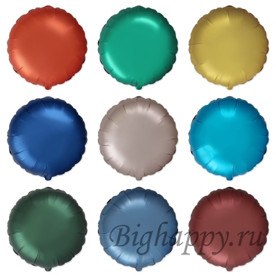 Круглые шары «Глубокие и редкие оттенки» фото