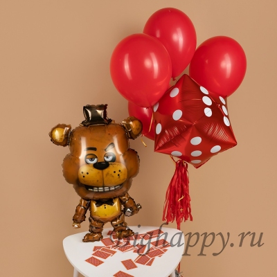 Фольгированный шар Игральный куб  покер, кости