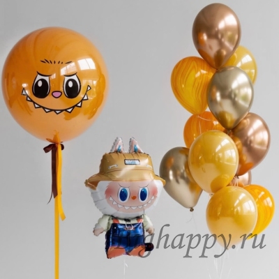 Набор шаров с гелием «Праздник с улыбкой»