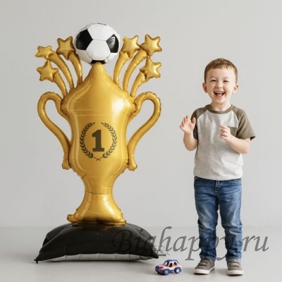 Шар &quot;Золотой кубок на подставке&quot; фото