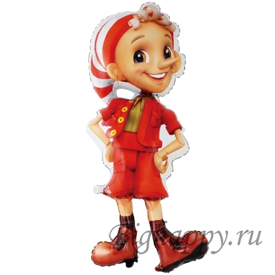 Фольгированный шар Буратино