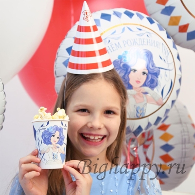 Бумажные полосатые колпаки Буратино