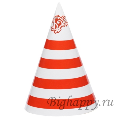 Бумажные полосатые колпаки Буратино