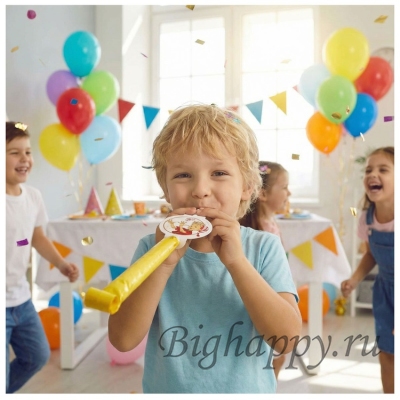 Языкгудок с изображением Буратино, 6 шт.