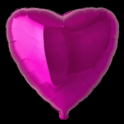 Сердце  фуксия