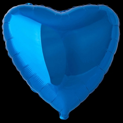 Сердце  синее