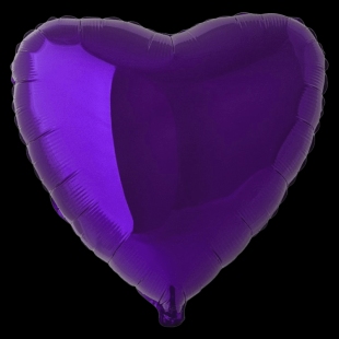Сердце - фиолетовое фото