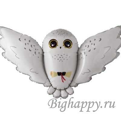 Огромный шар Полярная сова, 130 см