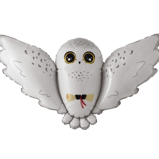 Огромный шар "Полярная сова", 130 см фото