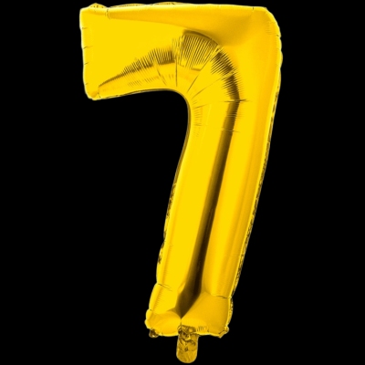 Цифра 7, золото