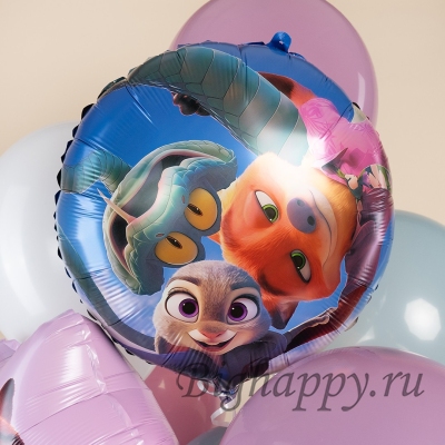 Круглый шар Герои Зверополиса